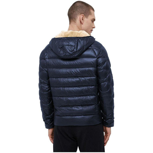 Refrigiwear Blue Nylon Jacket Refrigiwear Dark Slate Gray