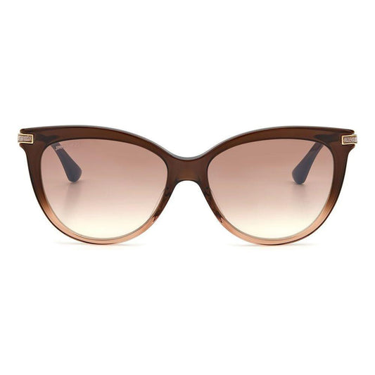 Jimmy Choo Brown Acetate Sunglasses Jimmy Choo Tan