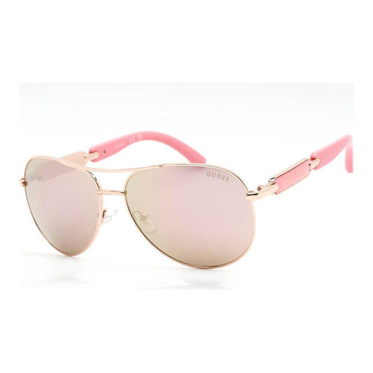 Guess Multicolor Metal Sunglasses Guess Antique White
