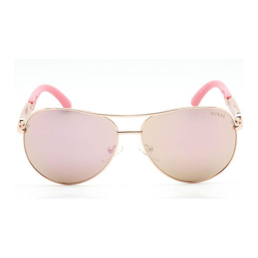 Guess Multicolor Metal Sunglasses Guess Antique White