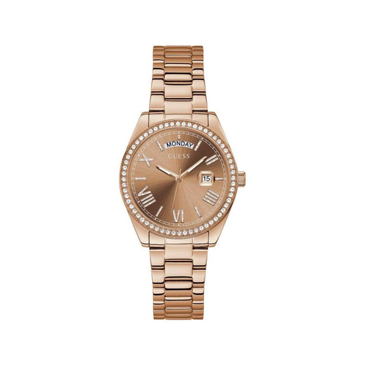 Guess Multicolor Stainless Steel Watch Guess Rosy Brown