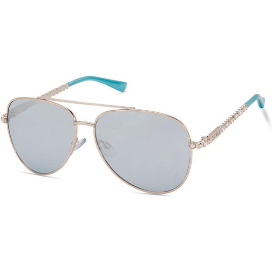 Guess Multicolor Metal Sunglasses Guess Gray