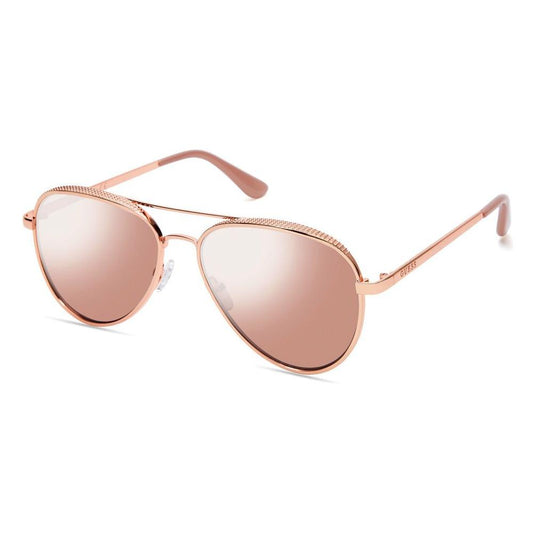 Guess Multicolor Metal Sunglasses Guess Light Pink