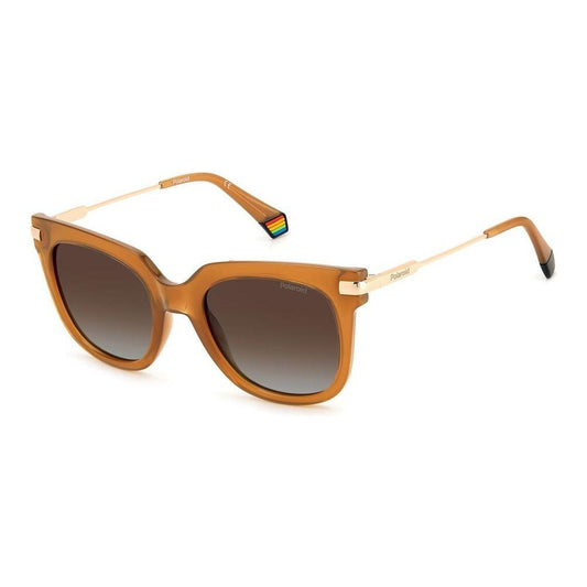 Polaroid Orange Resin Sunglasses Polaroid Sienna