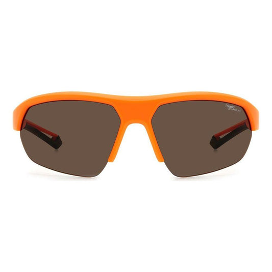 Polaroid Orange Resin Sunglasses Polaroid Dark Olive Green
