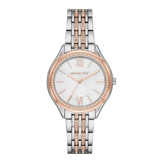 Michael Kors Multicolor Stainless Steel Watch Michael Kors Light Gray