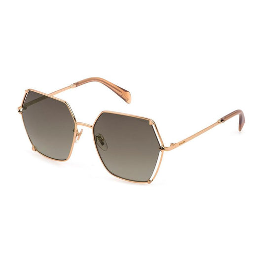 Police Multicolor Metal Sunglasses Police Dim Gray