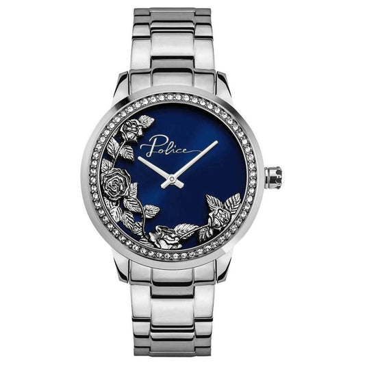 Police Gray Stainless Steel Watch Police Gray