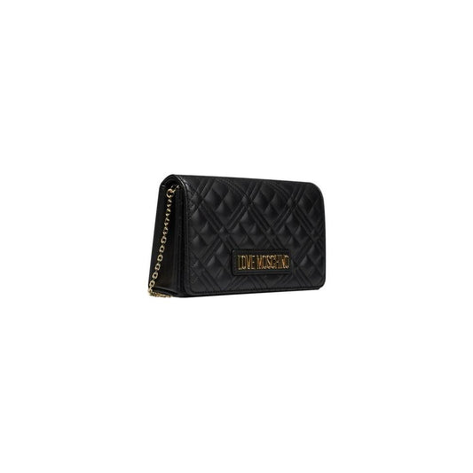 Love Moschino Black Polyethylene Women Crossbody Bag Love Moschino Black