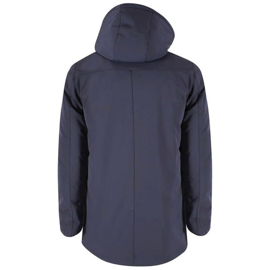 Yes Zee Blue Nylon Jacket Yes Zee Dark Slate Gray