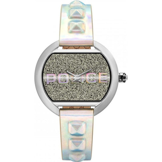 Police Multicolor Leather Watch Police Light Gray
