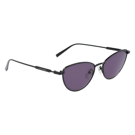 Longchamp Black Metal Sunglasses Longchamp Dim Gray