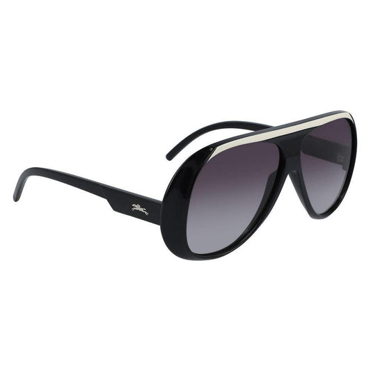 Longchamp Black Plastic Sunglasses Longchamp Dark Slate Gray