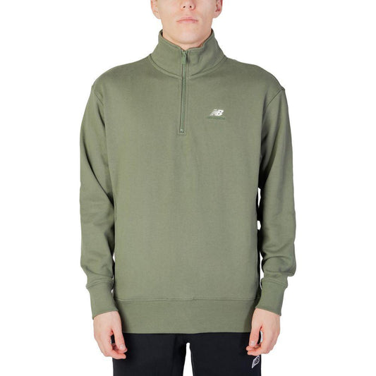 New Balance Green Cotton Sweater New Balance Slate Gray