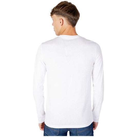 Armani Exchange White Cotton Shirt Armani Exchange White Smoke
