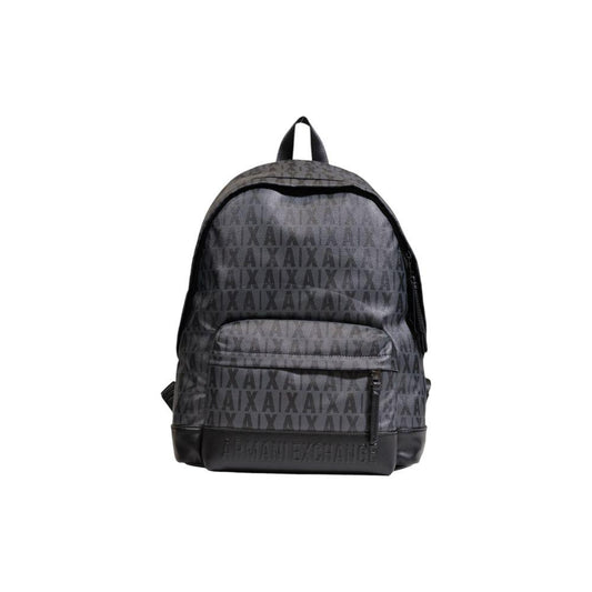 Armani Exchange Black Polyethylene Backpack Armani Exchange Dark Slate Gray