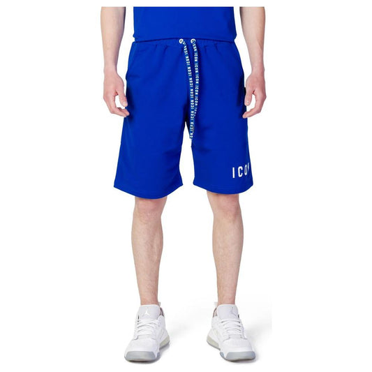 Icon Blue Cotton Short Icon Thistle