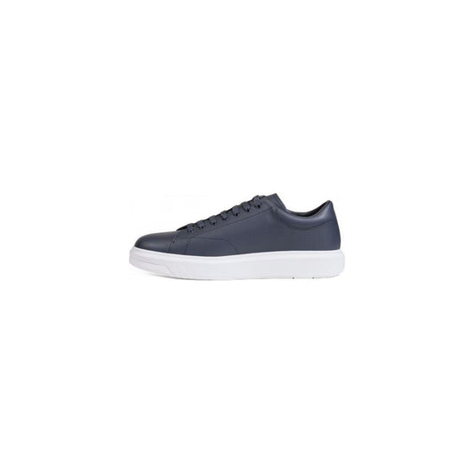 Armani Exchange Blue Leather Sneaker Armani Exchange Lavender