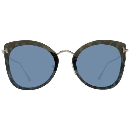Tom Ford Brown Women Sunglasses Tom Ford Light Slate Gray