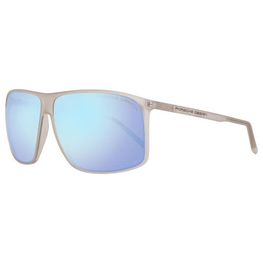 Porsche Design Transparent Men Sunglasses Porsche Design Light Steel Blue