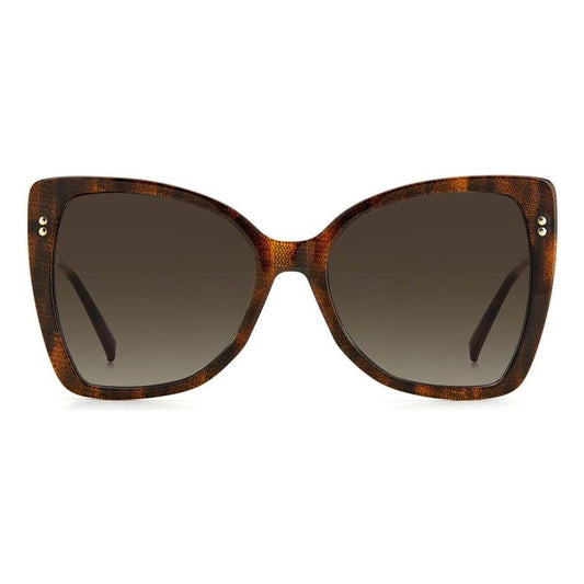 Missoni Brown Plastic/Plastic Sunglasses Missoni Dark Olive Green