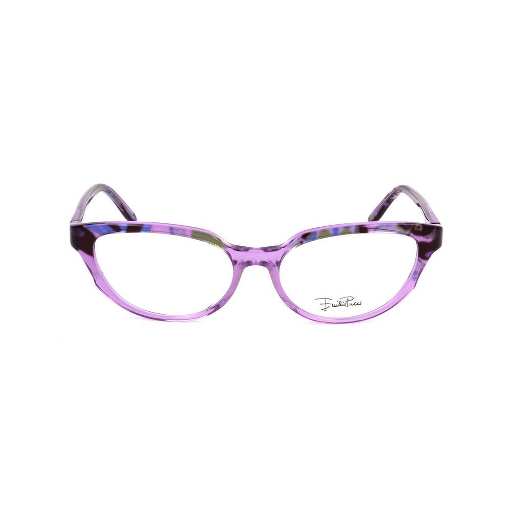 Emilio Pucci Multicolor Plastic Glasses (Frames)