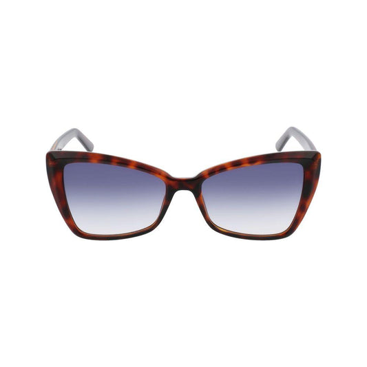 Karl Lagerfeld Brown Injected Sunglasses Karl Lagerfeld Dark Gray