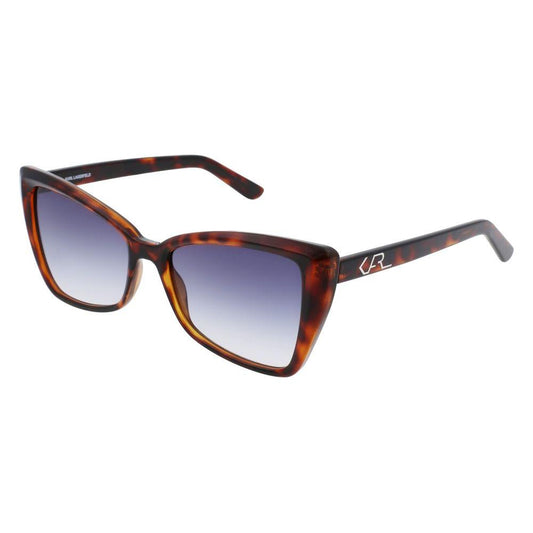 Karl Lagerfeld Brown Injected Sunglasses Karl Lagerfeld Dim Gray