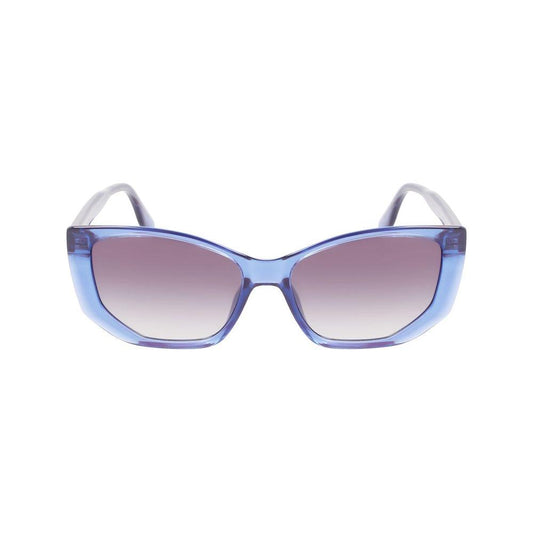 Karl Lagerfeld Blue Injected Sunglasses Karl Lagerfeld Dark Gray