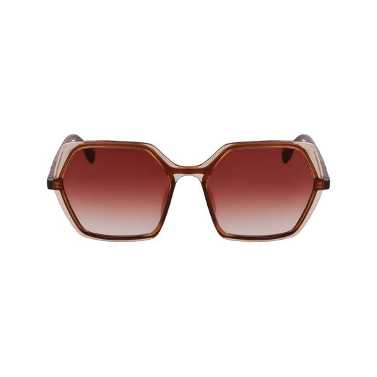 Karl Lagerfeld Brown Injected Sunglasses Karl Lagerfeld Sienna