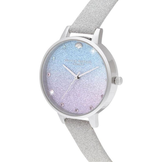 Olivia Burton Gray Artificial Leather Watch Olivia Burton Light Gray