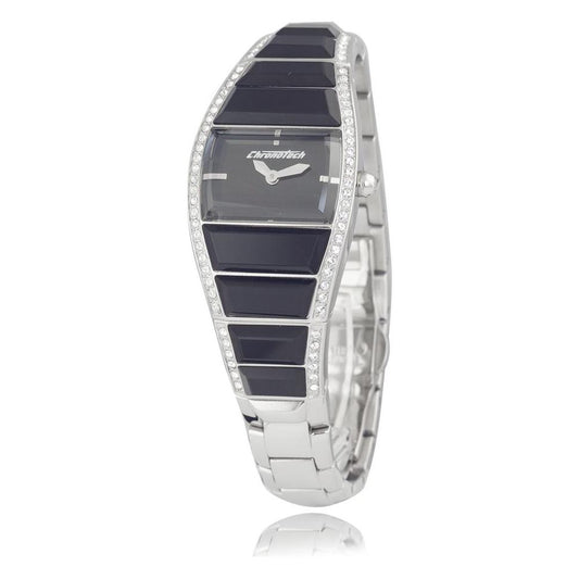Chronotech Silver Steel Watch Chronotech Light Gray