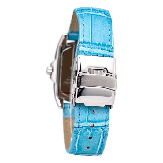 Chronotech Blue Leather Watch Chronotech Sky Blue
