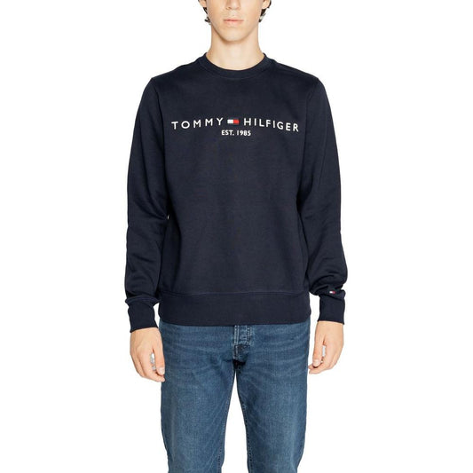 Tommy Hilfiger Blue Organic Cotton Sweater Tommy Hilfiger Dark Slate Gray