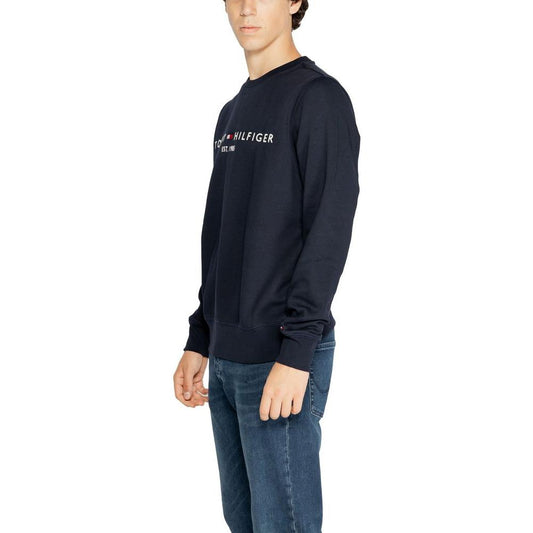 Tommy Hilfiger Blue Organic Cotton Sweater Tommy Hilfiger Dark Slate Gray