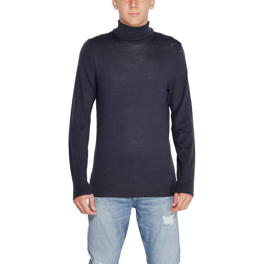 Calvin Klein Blue Wool Sweater Calvin Klein Dark Slate Gray
