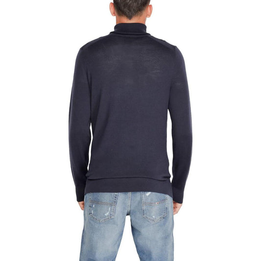 Calvin Klein Blue Wool Sweater Calvin Klein Dark Slate Gray
