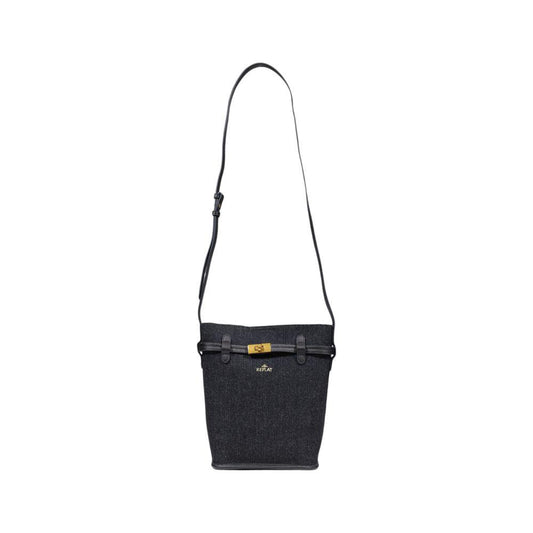 Replay Black Cotton Handbag Replay Dark Slate Gray