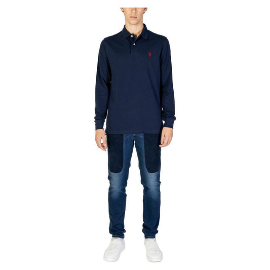 U.S. POLO ASSN. Blue Cotton T-Shirt U.S. POLO ASSN. Dark Slate Gray