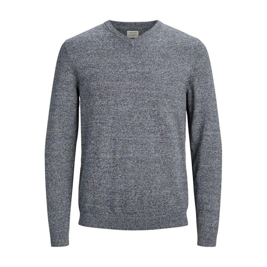 Jack Jones Blue Cotton T-Shirt Jack Jones Dim Gray