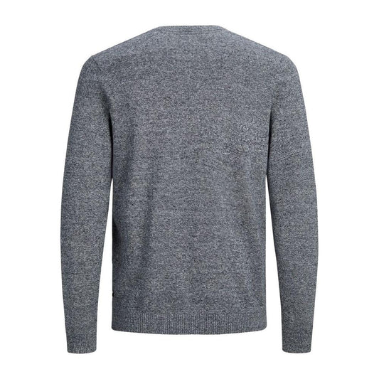 Jack Jones Blue Cotton T-Shirt Jack Jones Dim Gray