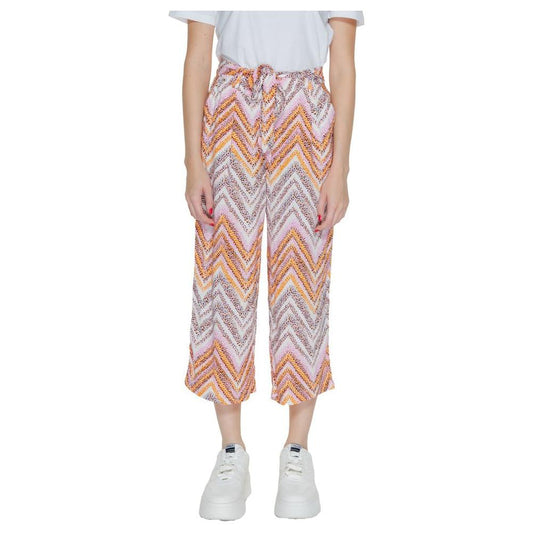 Only Multicolor Viscose Jeans & Pant Only Gray