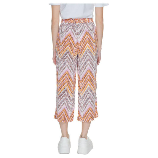 Only Multicolor Viscose Jeans & Pant Only Gray