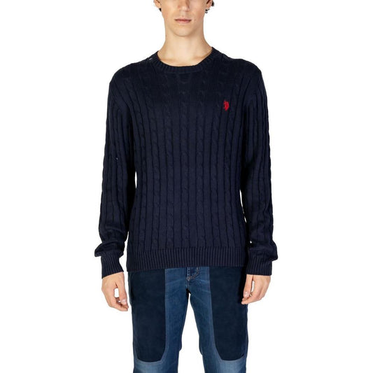 U.S. POLO ASSN. Blue Cotton Sweater U.S. POLO ASSN. Black