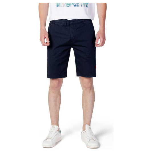 U.S. POLO ASSN. Blue Cotton Short U.S. POLO ASSN. Light Gray