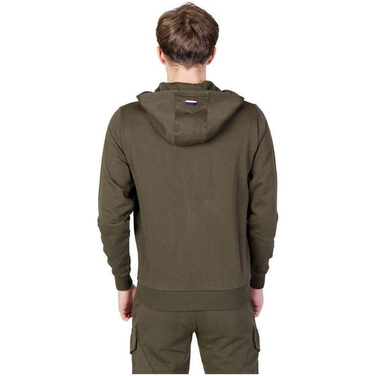 U.S. POLO ASSN. Green Cotton Sweater U.S. POLO ASSN. Dark Olive Green
