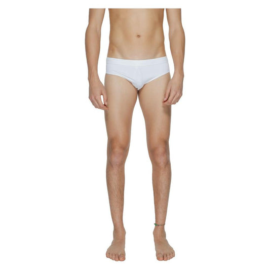 Calvin Klein White Polyamide Swimwear Calvin Klein Rosy Brown