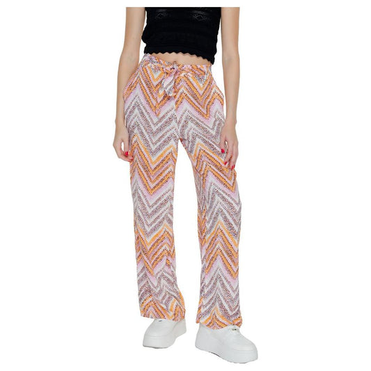 Only Multicolor Viscose Jeans & Pant Only Gray