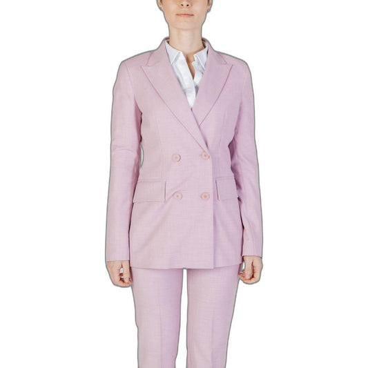 Sandro Ferrone Multicolor Viscose Suits & Blazer Sandro Ferrone Thistle