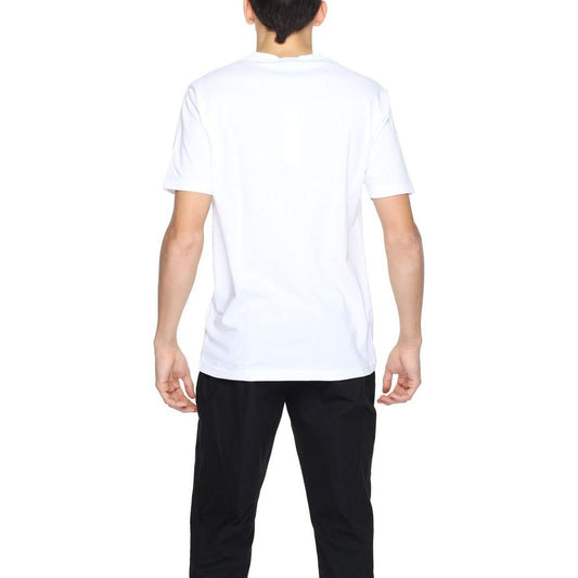 Gianni Lupo White Cotton T-Shirt Gianni Lupo Misty Rose